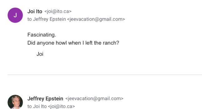 エプスタインと伊藤が子供を犬扱いに？