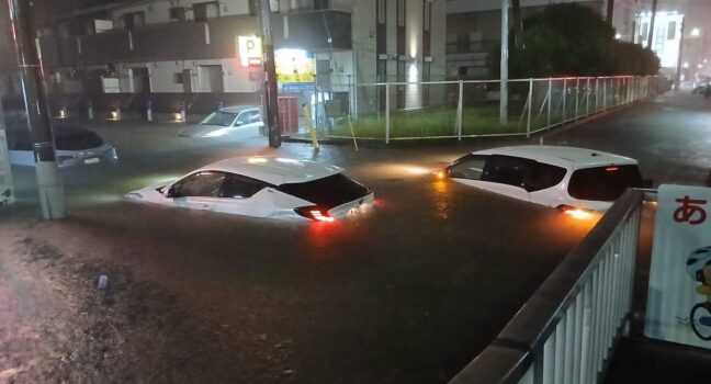 千葉の不自然な大雨と気象操作